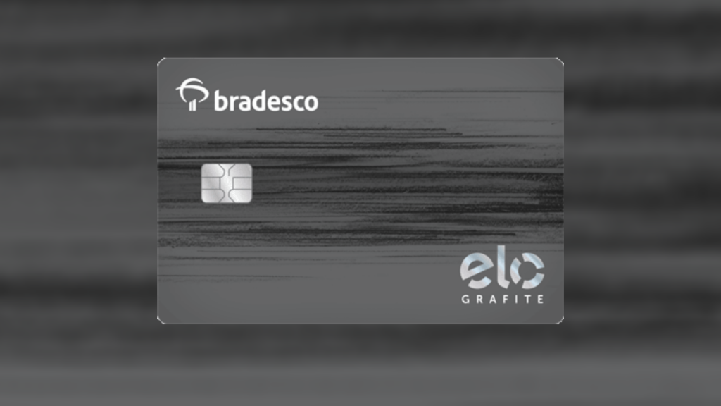 cartão Bradesco Elo Grafite