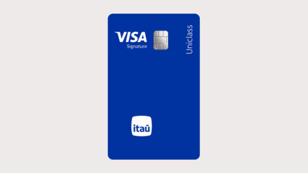 Cartão Itaú Uniclass