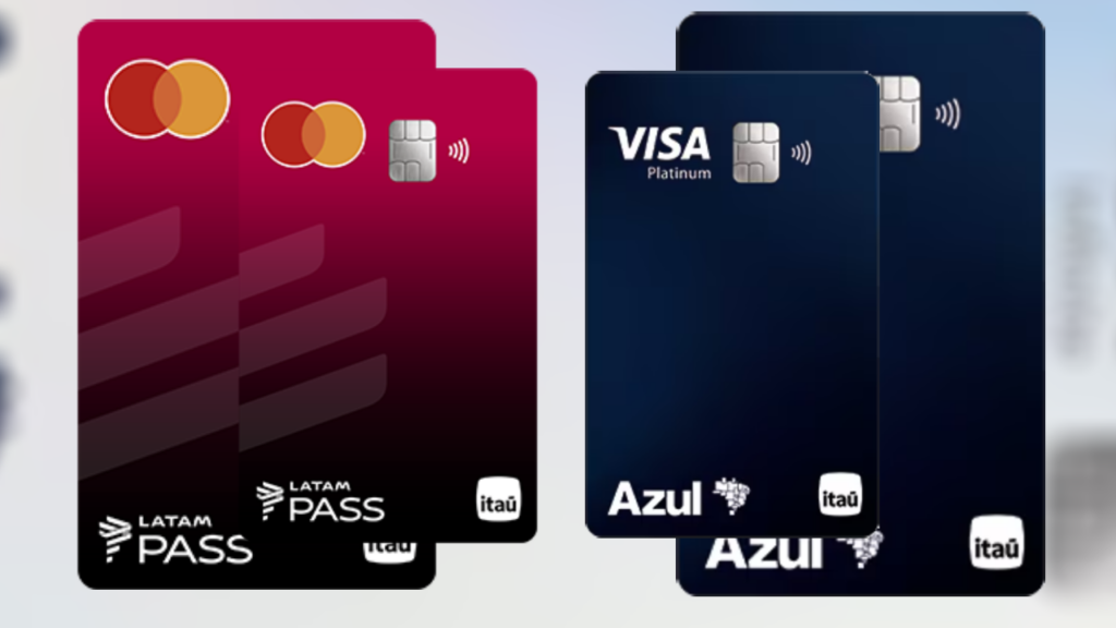 Cartão Azul Itaú ou Latam Pass Itaú